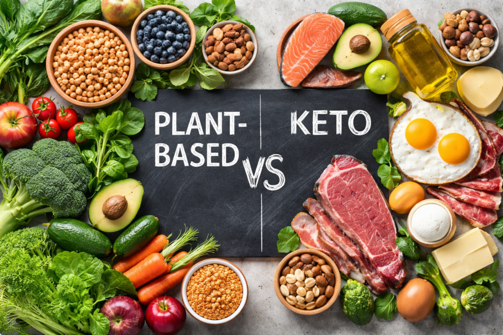 plant based vs keto diet